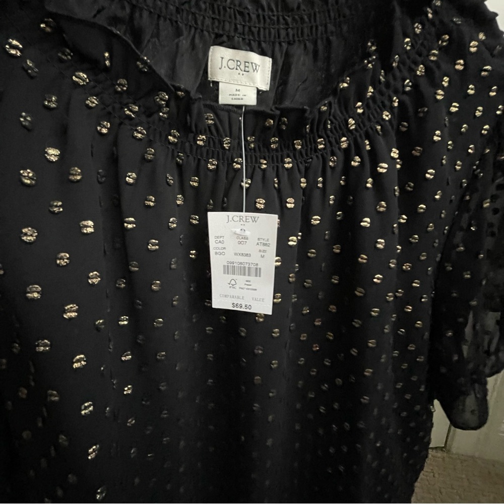 Jcrew Ruffleneck Top - Picture 8 of 14